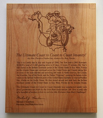 Wood UCC Plaque