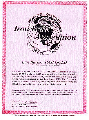 BBG Certificate